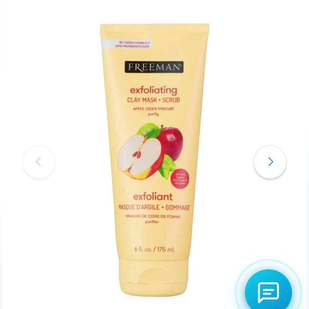 Freeman Exfoliating Clay Mask + Scrub Apple Cider Vinegar Purify